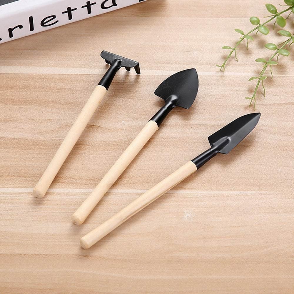 Mini Tool Drie Stuk Tuin Tuingereedschap Driedelige Set Van Kleine Schop/Hark/Shovel Planten gereedschap