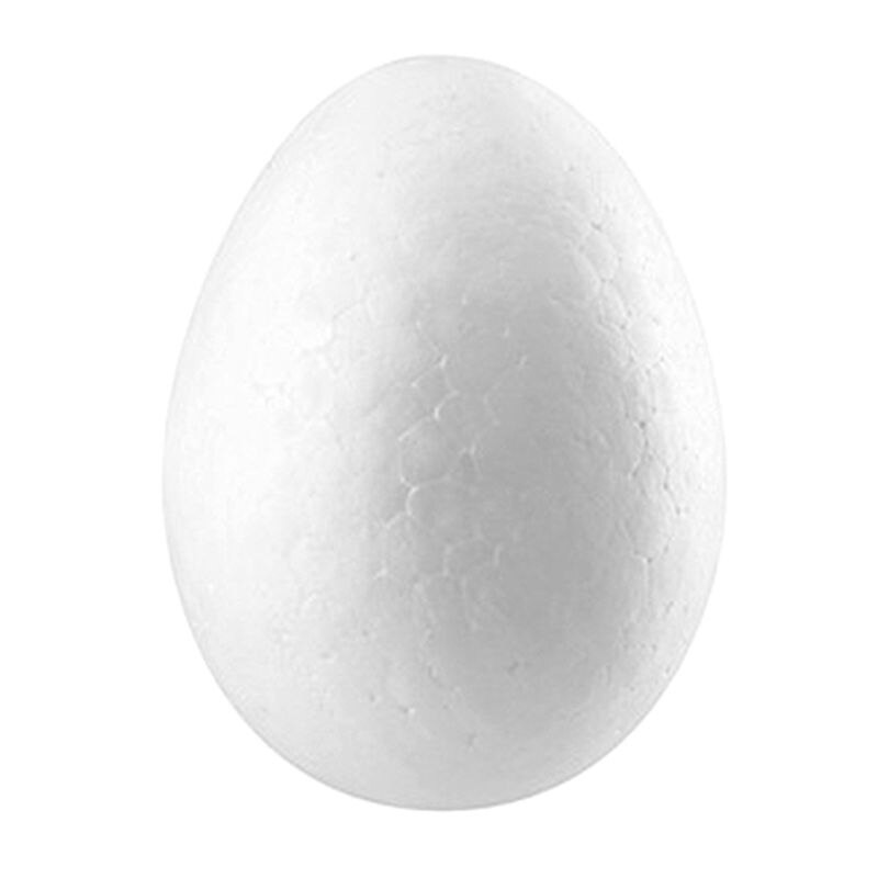 10Pcs Simulatie Schuim Eieren Graffiti Geschilderd Oefening Diy Creatieve Paasei Kinderen Vroege Educatief Speelgoed R66C: 2