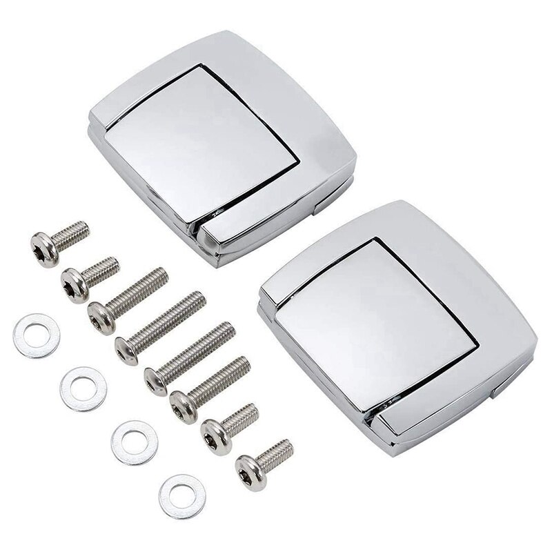Motorcycle Trunk Latches Lock Pack Latch Hinges for Tour Pack Pak Touring Classic Road Electra Glide Ultra Razor