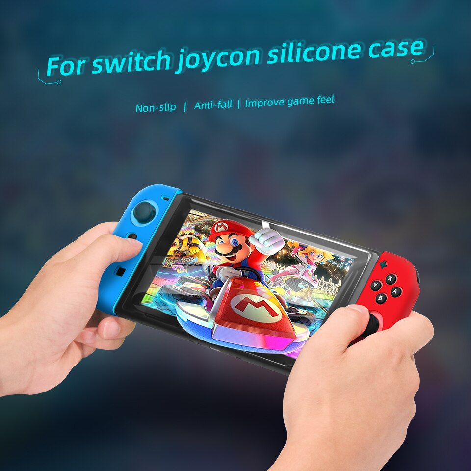 Silicon Case Analoge Thumb Stick Grip Voor Nintend Schakelaar Vreugde Con Controller Voor Schakelaar Nintendo Ns Schakelaar Joycon Grip Accessoires