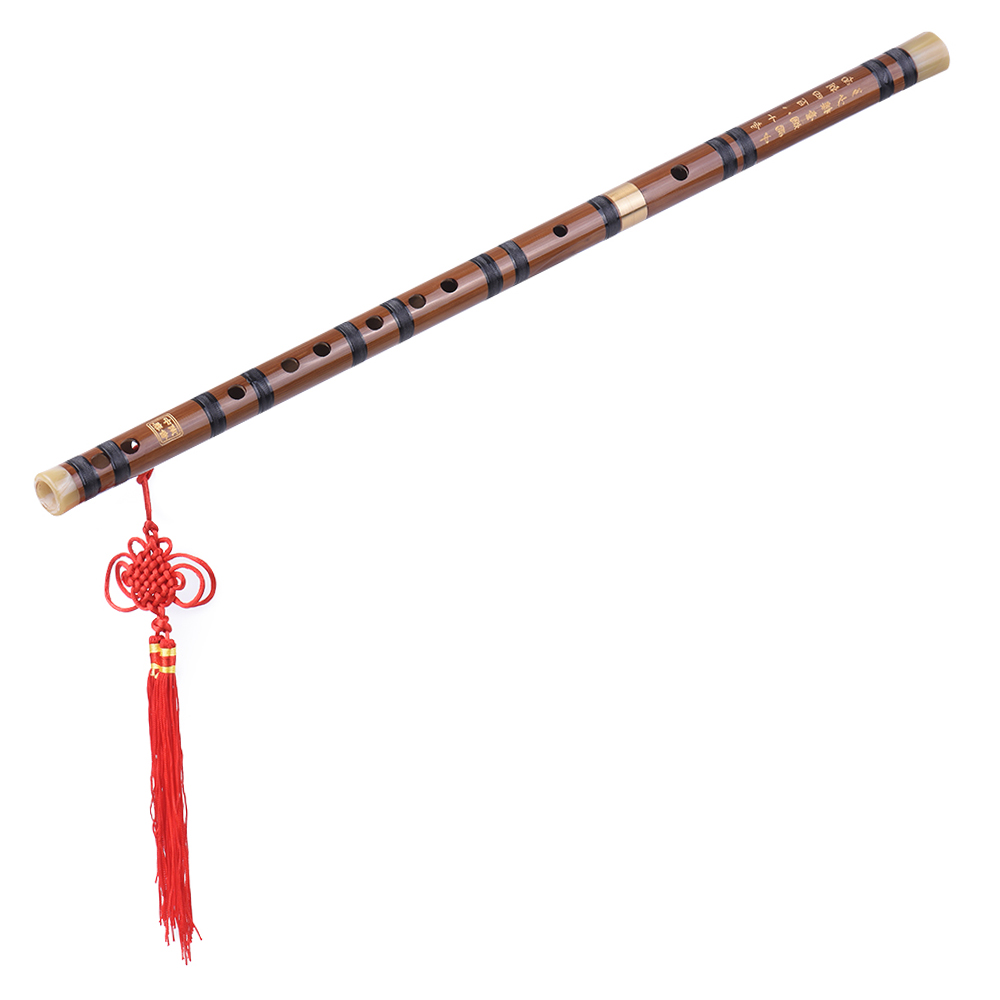 Flauta de bambú amarga enchufable Dizi, instrumento Musical chino tradicional hecho a mano, clave de C/D/E/G/F: Key of D