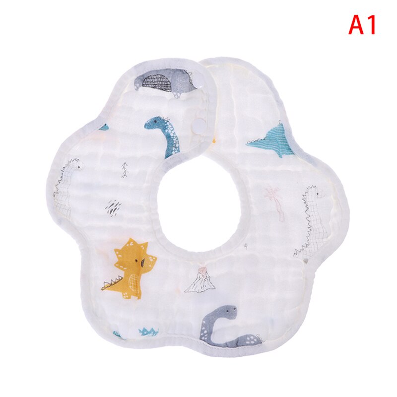 Slabbers 360 Graden Rotatie 8 Lagen Gaas Mousseline Baby Kids Bandana Baby Kids Accessoires: A1