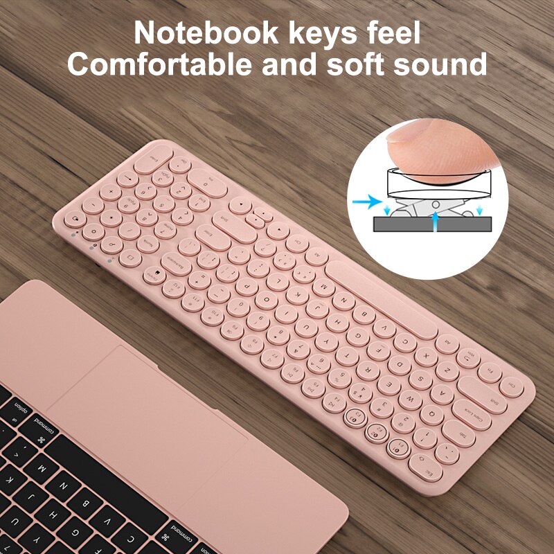 Bluetooth-compatible Gaming Keyboard Mouse Set For Macbook Phone iPad Tablet PC Gamer Keyboard Gamer Mouse iPad Keypad Mice
