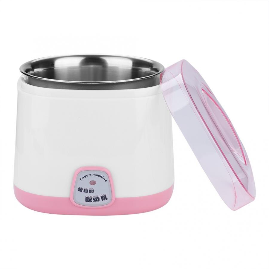 Yoghurt Beker 15W 1L Rvs Automatische Heerlijke Yoghurt Maker Diy Container 220V Keukenapparatuur Elektrische