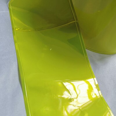10cm*50m/ ruller reflekterende materiale syning stof fluorescerende pvc strimmel høj synlighed refleksion trafiksikkerhed advarselstape: Gul