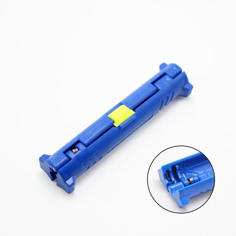 Cylindrical Wire Stripper Cutter Multi-function Electric Stripping Rotary Pen Tool Coaxial Puller Pliers Tool Cable Machine Y8L7