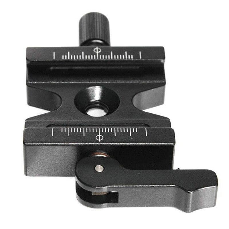 CNC en aluminium 3/8 pouces vis caméra pince de dégagement rapide levier réglable et bouton pour Arca Swiss RRS Wimberley trépied tête