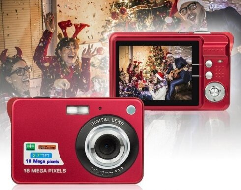 Tragbare Mini Kamera 2,7 zoll 720P 18MP 8x Zoomen TFT LCD HD Digital Kamera Video Camcorder DV Foto Kamera für freundlicher freundlicher: verrotten