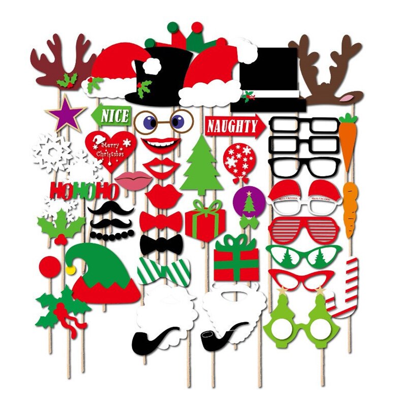 Wedding Photo Booth Props Mask DIY Mr Mrs Bride Groom Photobooth Bridal Shower Decorations Just Married Centerpieces