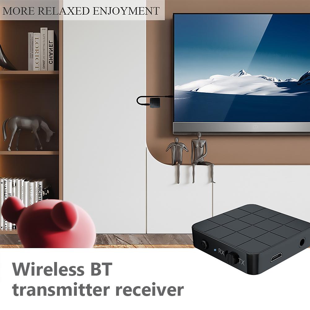 KN321 2 in 1 Bluetooth 5.0 Receiver Transmitter Single Audio Music Adapter Transmitter Receiver Adapter Single Audio Music Adapt
