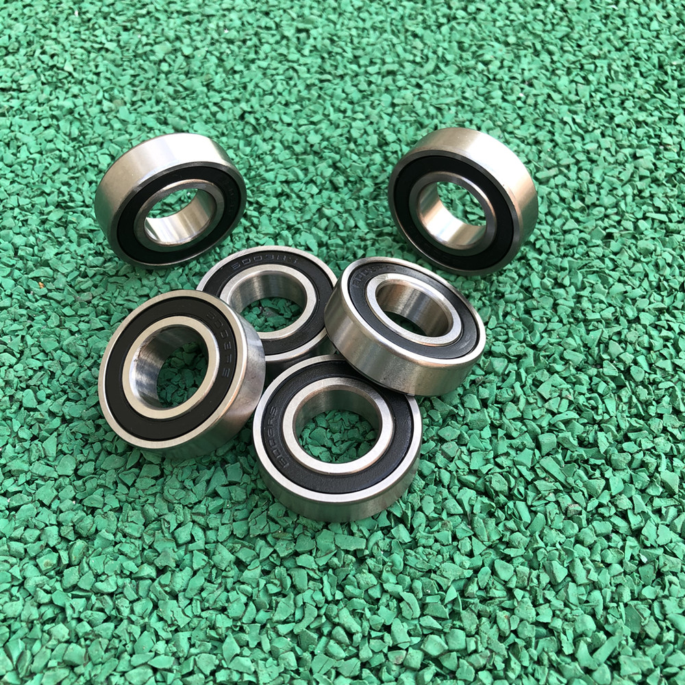 20 pièces 6002-2RS 15*32*9 caoutchouc scellé roulement à billes 6002RS 6002 2RS roulements à billes en acier 15x32x9mm