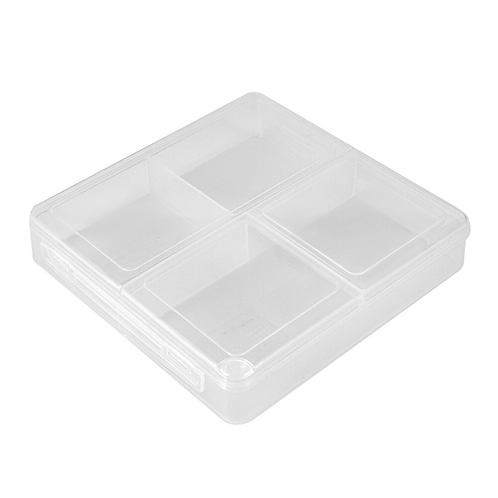 Refrigerator Storage Box Keeping Fresh Meat Vegetable Food Compartment Kitchen Organizer Plastic Pastoral Container with Lids