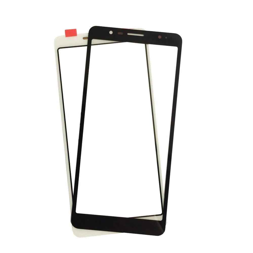 Para Alcatel 3C OT5026 5026 5026A 5026D Panel de pantalla de vidrio frontal (sin pantalla táctil) piezas de montaje de cubierta de vidrio exterior