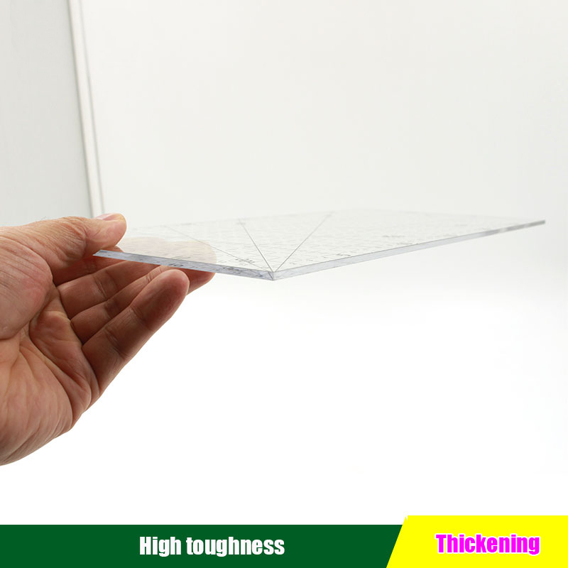 1pcs Plastic Clear Sewing Patchwork Ruler Tools Quilting Grid Rulers Cutting Pattern Tailors Ruler DIY Sewing Craft Scale Ruler