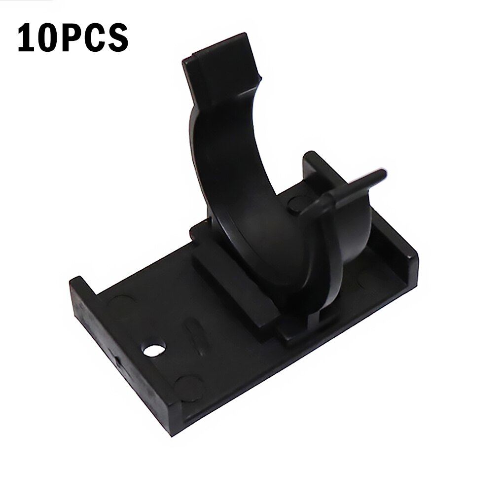 Clip de pied d&#39;armoire réglable de cuisine, 10 pièces, support de Base amovible en plastique, boucle de plaque de pied domestique, accessoires de meubles