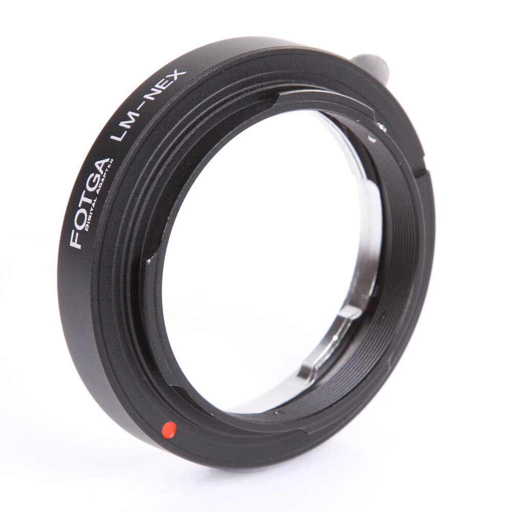 FOTGA Adapter Ring voor Leica M Lens Sony E Mount A7III A9 A7R A6000 A3000 NEX-7 6 5 3 5N 3VG10E VG20E Camera 'S Camcorders