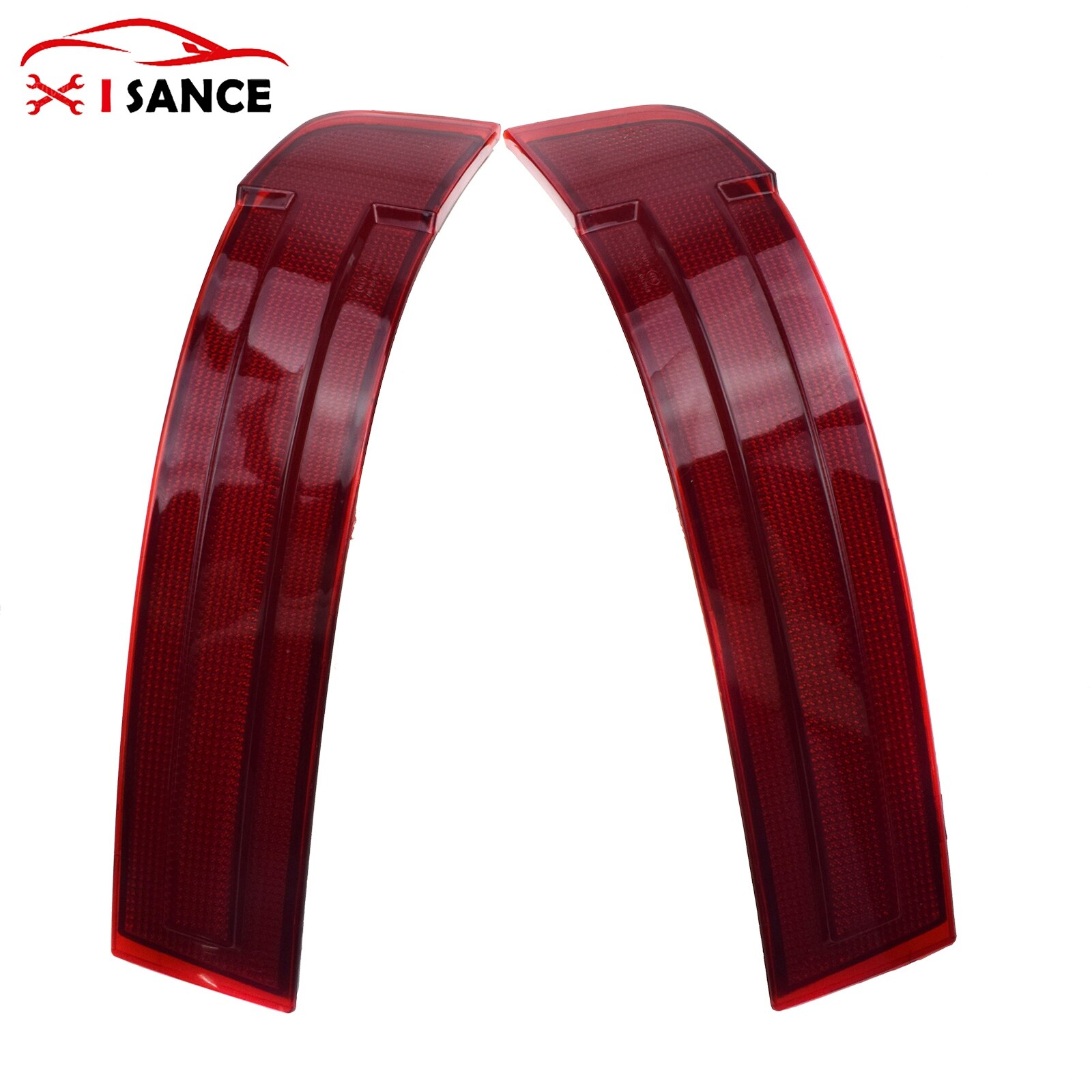 Rear Bumper Light Warn Light Red Lens Left Right For Mercedes-Benz X164 GL320 GL450 GL550 2007 1648201174 1648201274