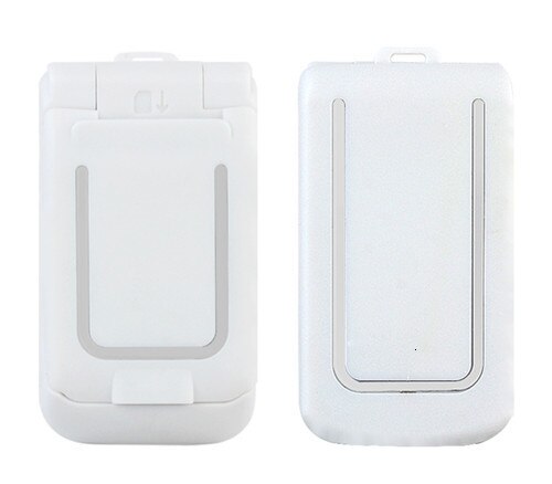 Clapet petit Mini rabat téléphone portable Bluetooth dialer bouton-poussoir gsm pas cher magique voix unique sim déverrouiller téléphone portable: White