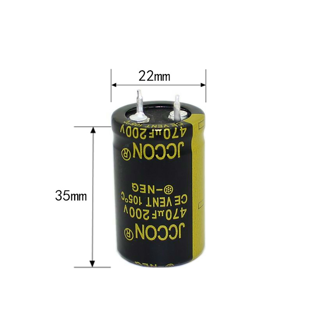 1 Stuk Aluminium Elektrolytische Condensator Hoge frequentie