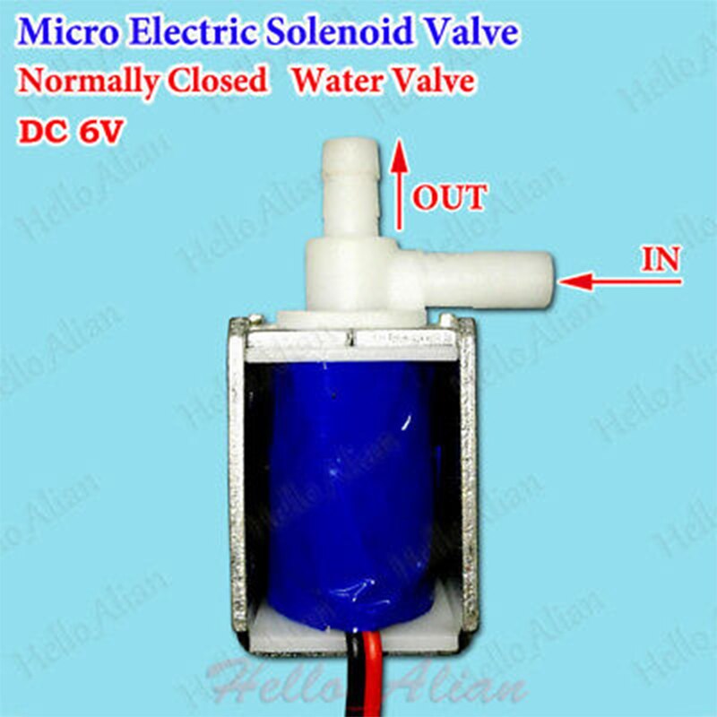 Micro Mini électrovanne DC 6V 12V 24V normalement fermé, vanne N/C contrôle de l&#39;eau, électrovanne d&#39;arrosage