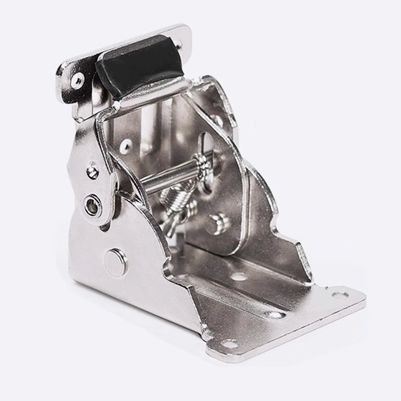 Accessoires de quincaillerie pliantes autobloquantes pour tables et chaises, meubles orables, 90/180 degrés, 1 pièce: Argent