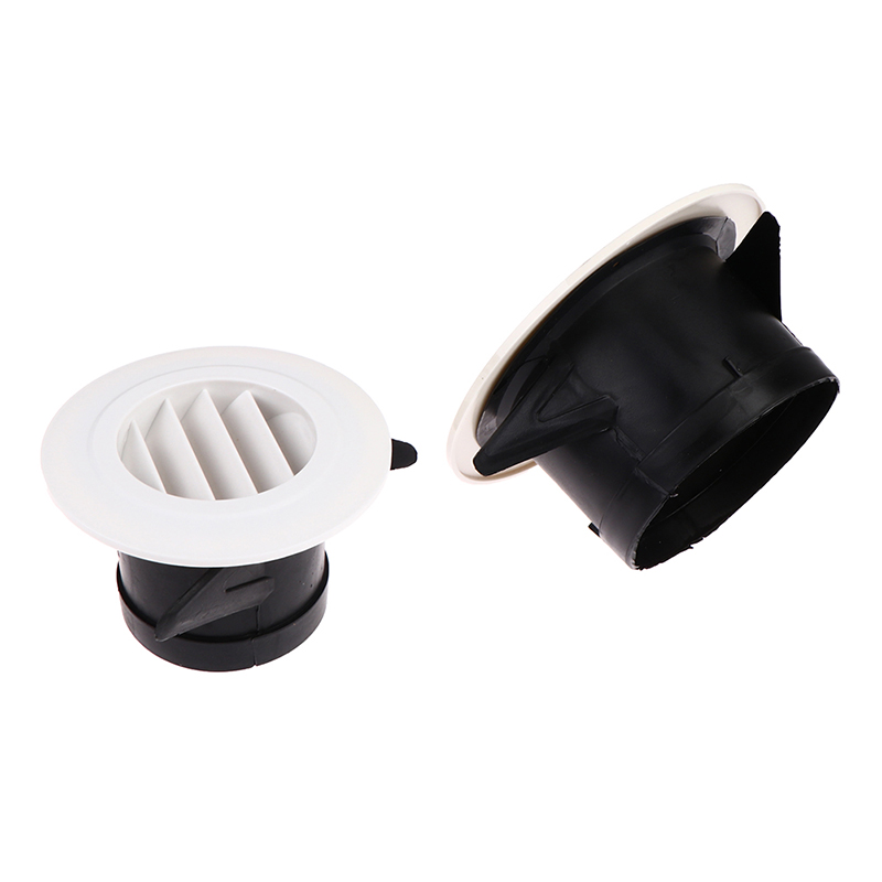 Air Outlets 1 Piece Adjustable Vent Hood Round Duct Ceiling Wall Holes Ventilation Grille Shutters Kitchen Bathroom Air Outlets