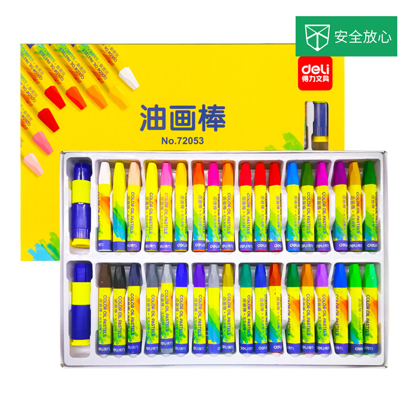 Oil Pastels Non-toxic Safe Wax Crayon Drawing for Kids Students Art Supplies Soft Crayons Oil Painting Stick Painting Item