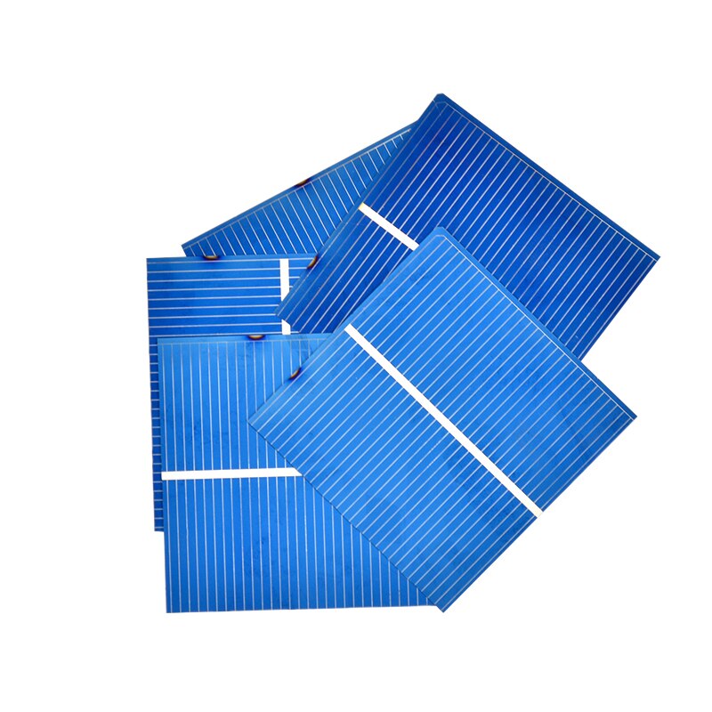 SUNYIMA 50pcs Solar Panel 0.5V 0.43W 52*52MM Sun Power For Solar Cells Polycrystalline Photovoltaic Panel DIY Solar Battery Char