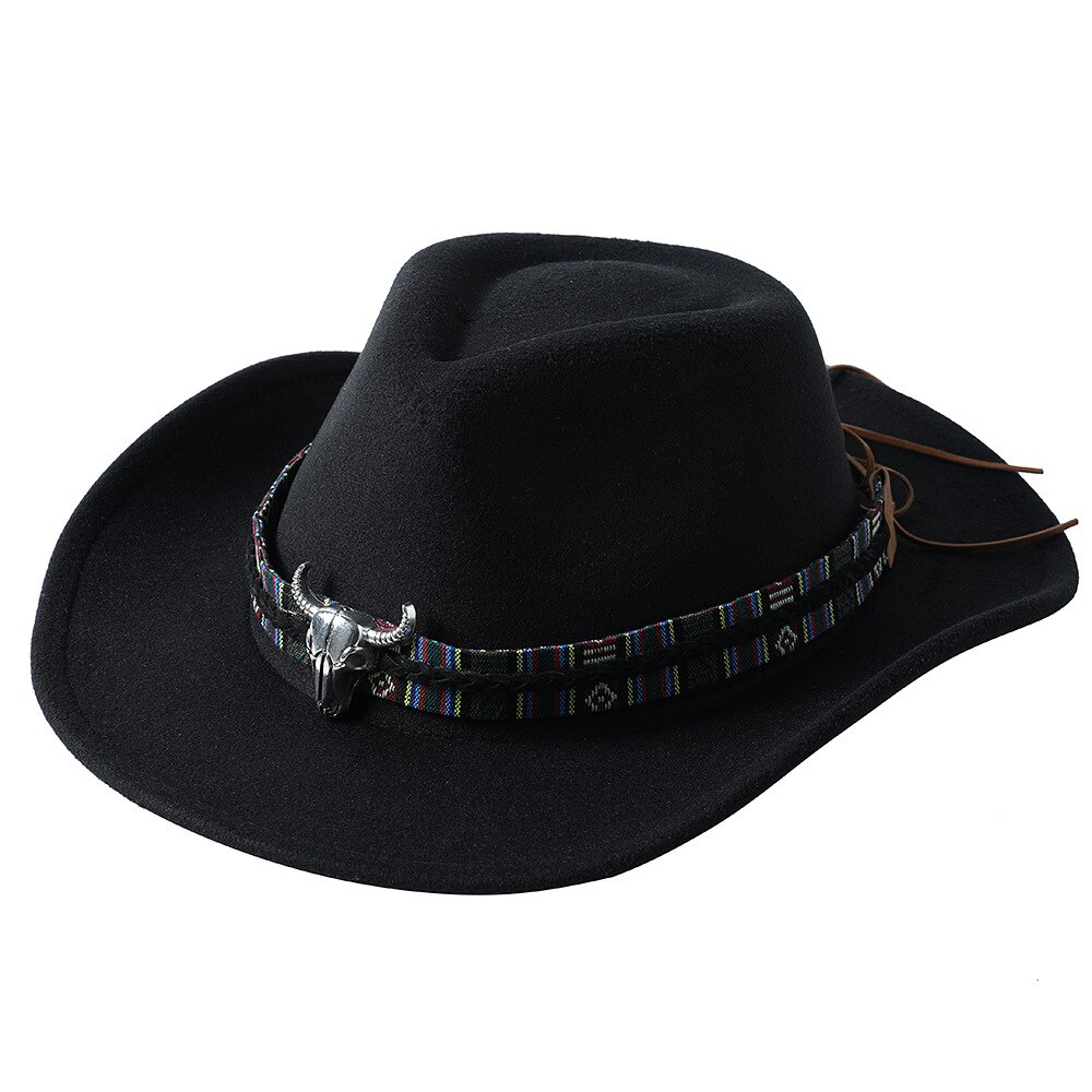 Sombreros de vaquero para hombre, accesorios con cuernos de jazz, sombreros de jazz para hombre y mujer, sombreros de fedora rizados de jazz, sombreros de caballero, grandes, étnicos, Panamá: 6