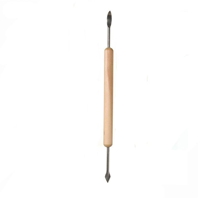 Clay Sculpting Kit Sculpt Smoothing Wax Carving Pottery Ceramic Tools Polymer Shapers Modeling Carved Tool: C
