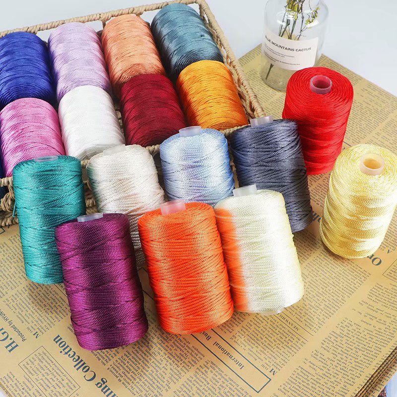 125g Eis Hanf Faden leichtes Baumwollgarn mittel feine Häkel pantoffeln Hüte handgemachte DIY Rollen faden neue Sommer Häk elgarn
