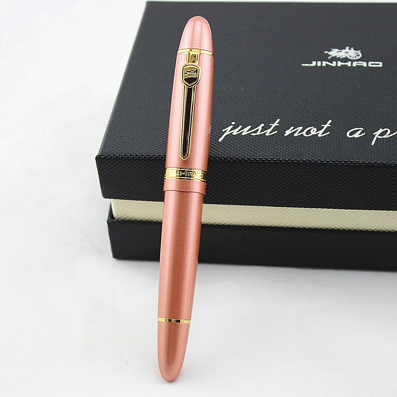JINHAO 159 Luxury Brand Metal Roller Ball Pen Ballpoint Pens Stationery Office School Suppliers Student JINHAO 450: Orange