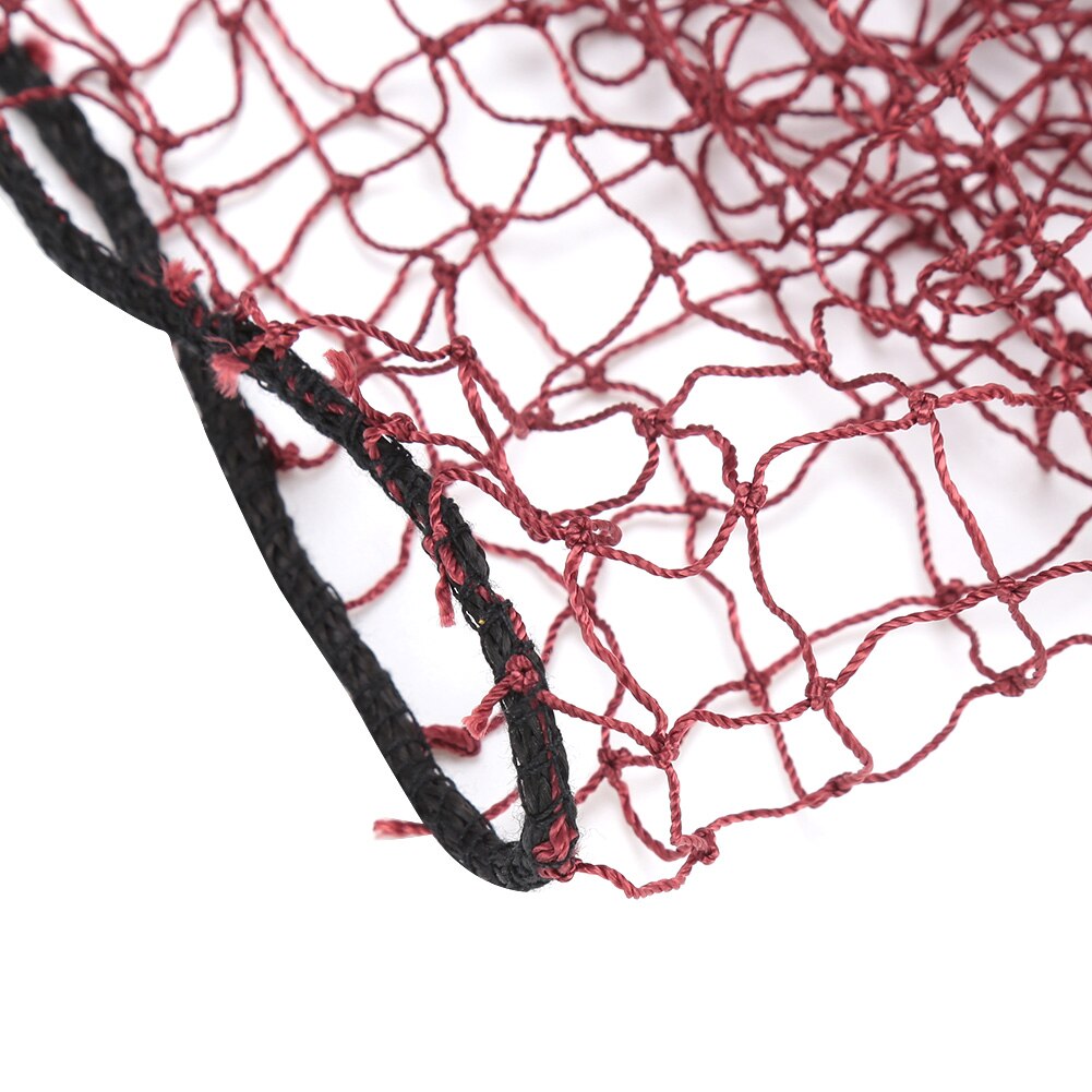 Durable Red Badminton Net With Rope Cable Top Replacement Training Practicing Accessory Nw059 School Game Training Use Net