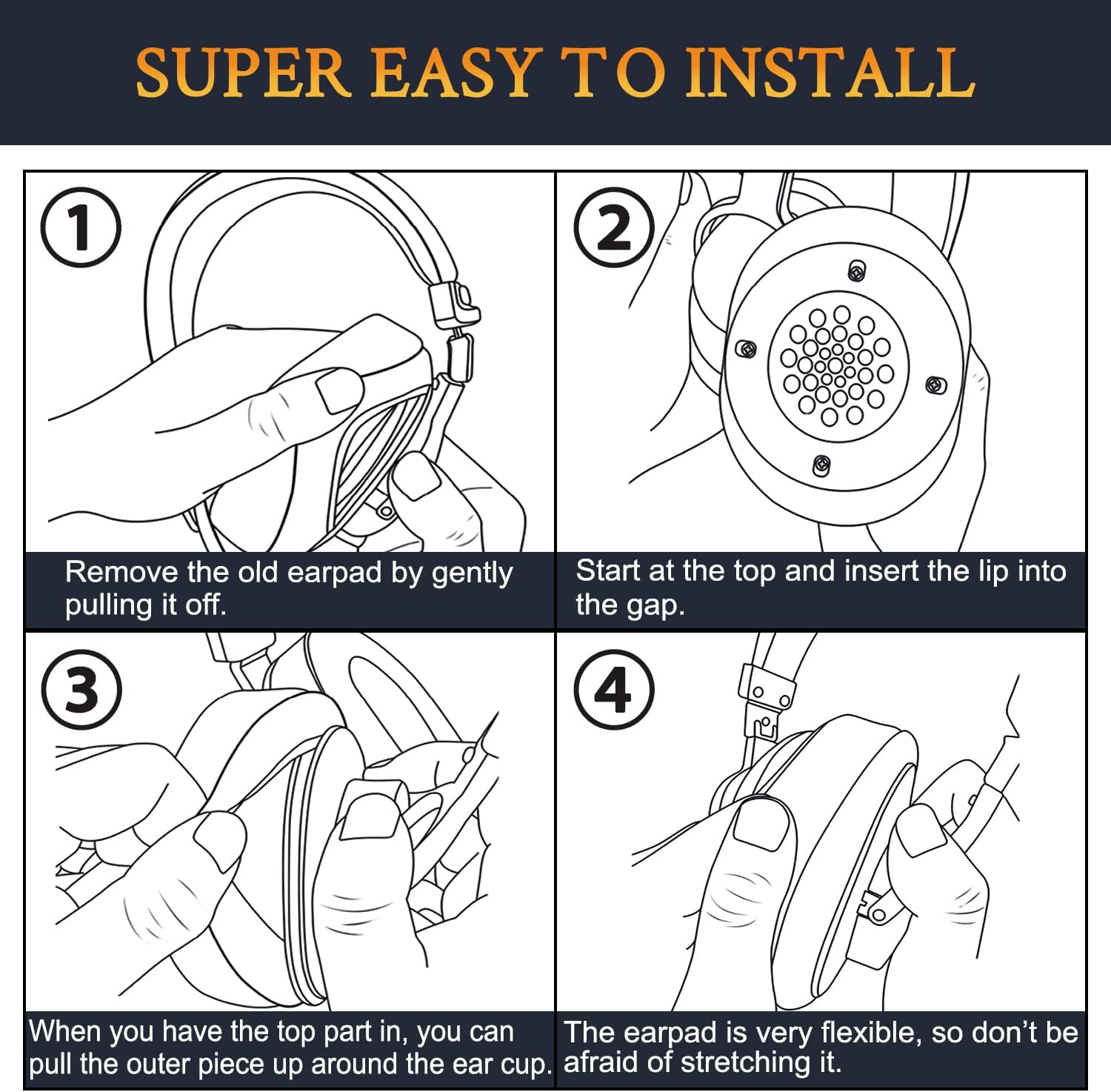 Oordopjes Vervanging Voor Sennheiser Momentum 2.0 (Momentum 2, M2), Hd1 Rond-Oor Hoofdtelefoon, Oorkussentjes Met Geluidsisolat
