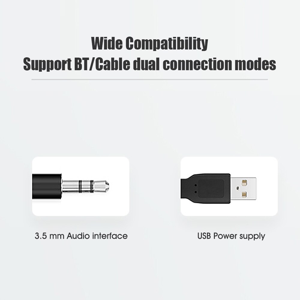 Lenovo TS32 USB Powered Speaker BT5.0 Dual Connection Modes Loudspeaker 360º Stereo Sound/Dual Speakers/Deep Bass/Wired Speaker