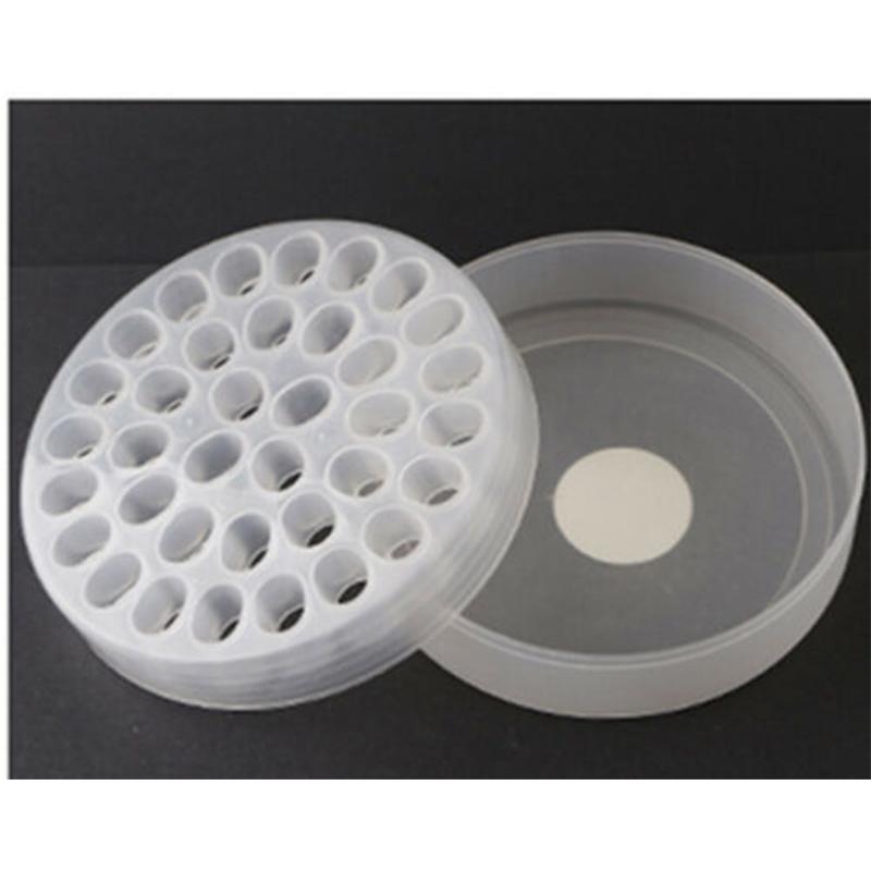 Plast rund almindelig tuschholder blyant skrivebord opbevaring organizer , 36 slot