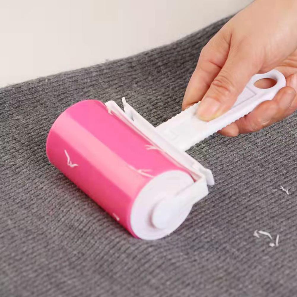 Washable Clothes Hair Sticky Roller Reusable Portable Remover Home Bed Pet Roller Dust Carpet Collector Hair Clean Sticky S A3w4