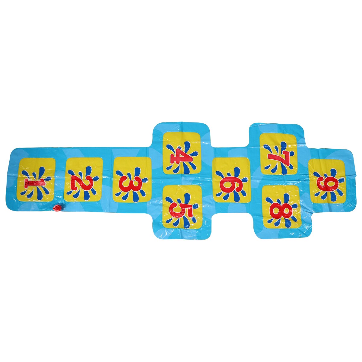 1pc uppblåsbara vattenspraymattor lekmatta stänkdyna sprinkler poolvatten digital pedagogisk leksak för att lära sig siffror