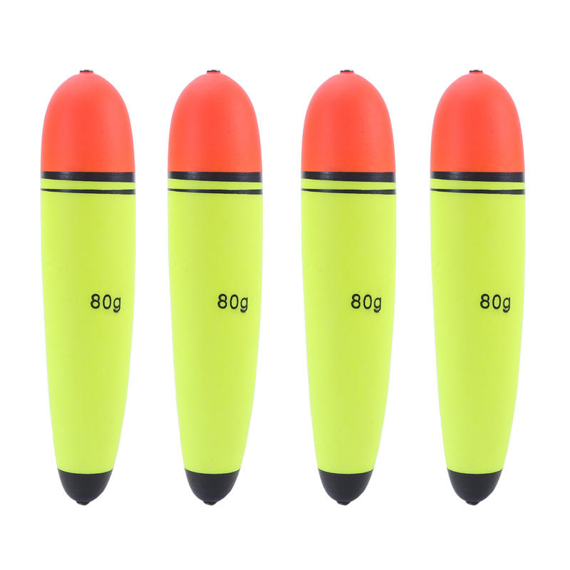 4pcs Slip Fishing Bobber Float Set EVA Foam Fishing Slider Floats Lightweight Slip Cork Fishing Accessories Tools Tackles: Burgundy