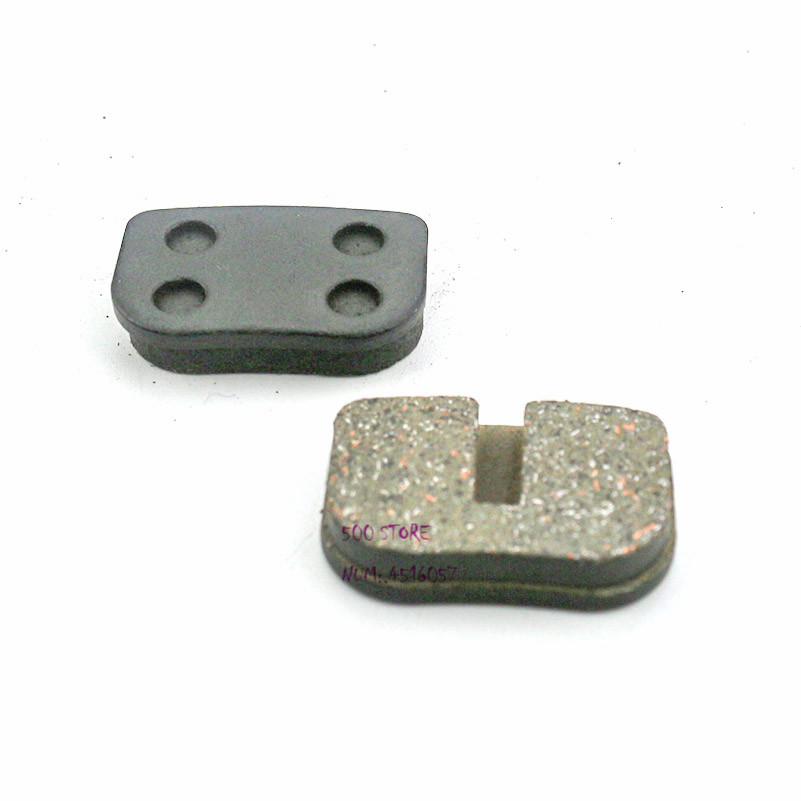 good newest 2 Sets brake pads FRONT REAR DISK SHOES ATV QUAD DIRT BIKE MINI POCKET CHOPPER SUPER BIKE GAS SCOOTER