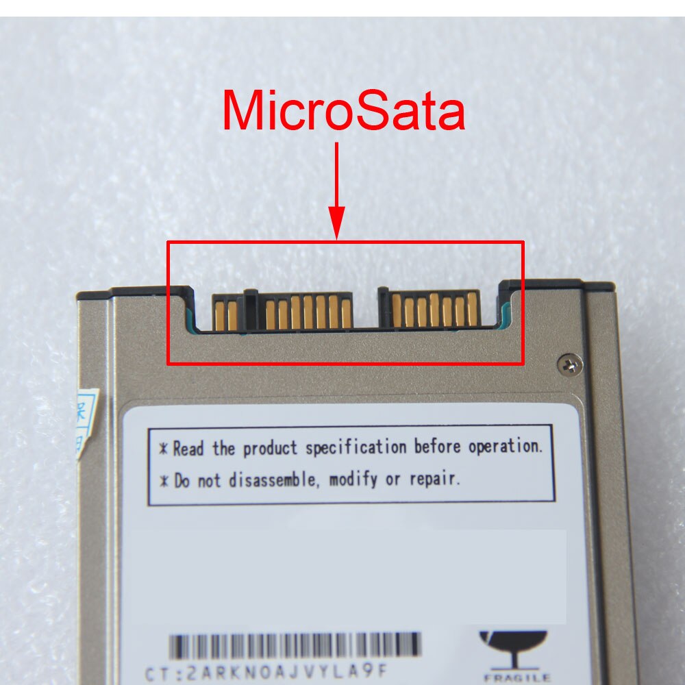 1.8 "MicroSata 250GB MK2533GSG Harde schijf Voor HP 2530P 2730P X300 X301 T410S Laptop HDD VERVANGEN MK2529GSG MK1633GSG