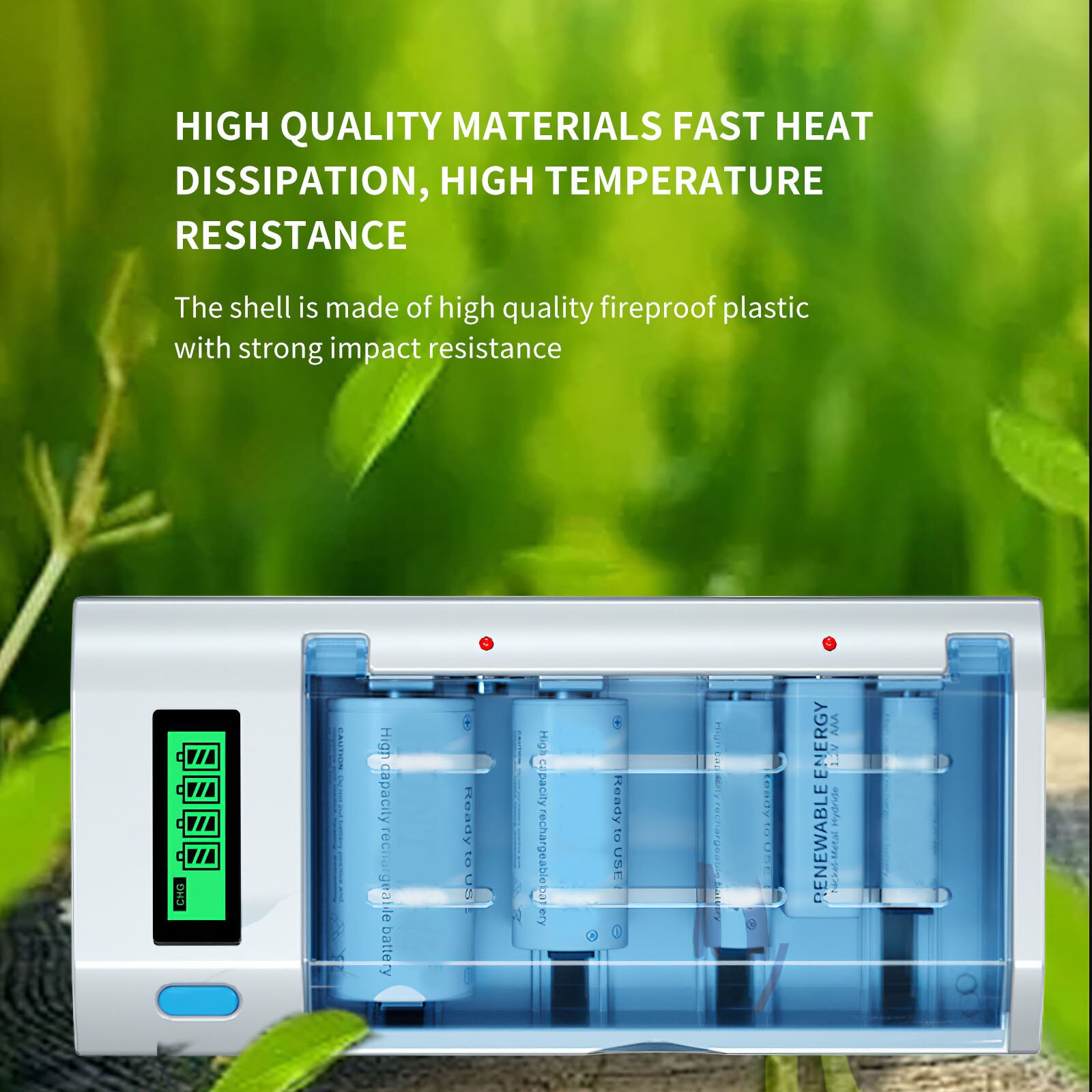 Multi-Function Lithium Battery Charger Intelligent Charger with Digital Screen For Home Vehicle Fast Charging Supply