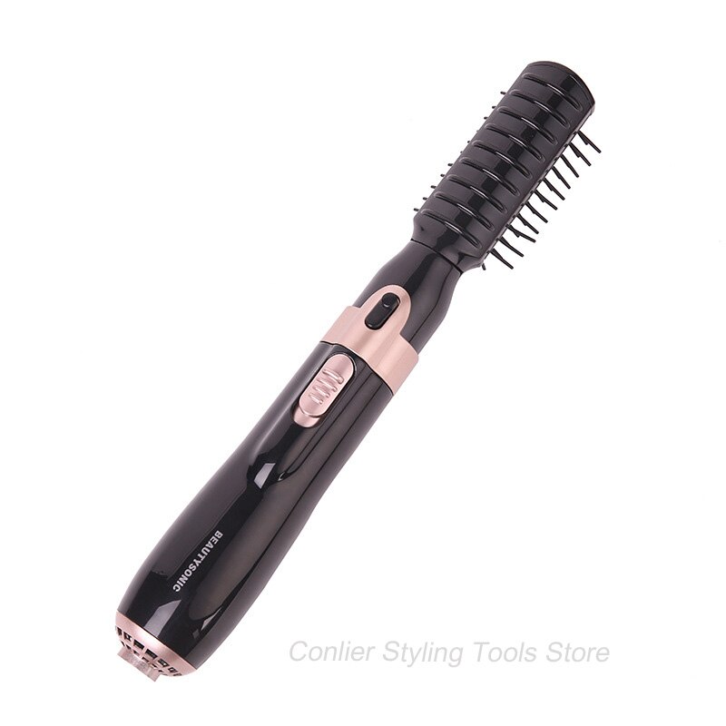 Hair Dryer Curler Comb 2 In1 Multifunction Hair Styling Tools Hairdryer Rotating Styler