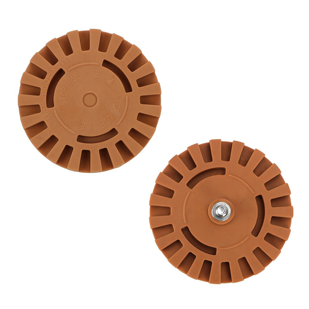 20mm Auto Repair Paint Tool Polishing Wheel Decal Remover 1/4" Shank Rubber Eraser Whee for Car Glue Stickers And Decals