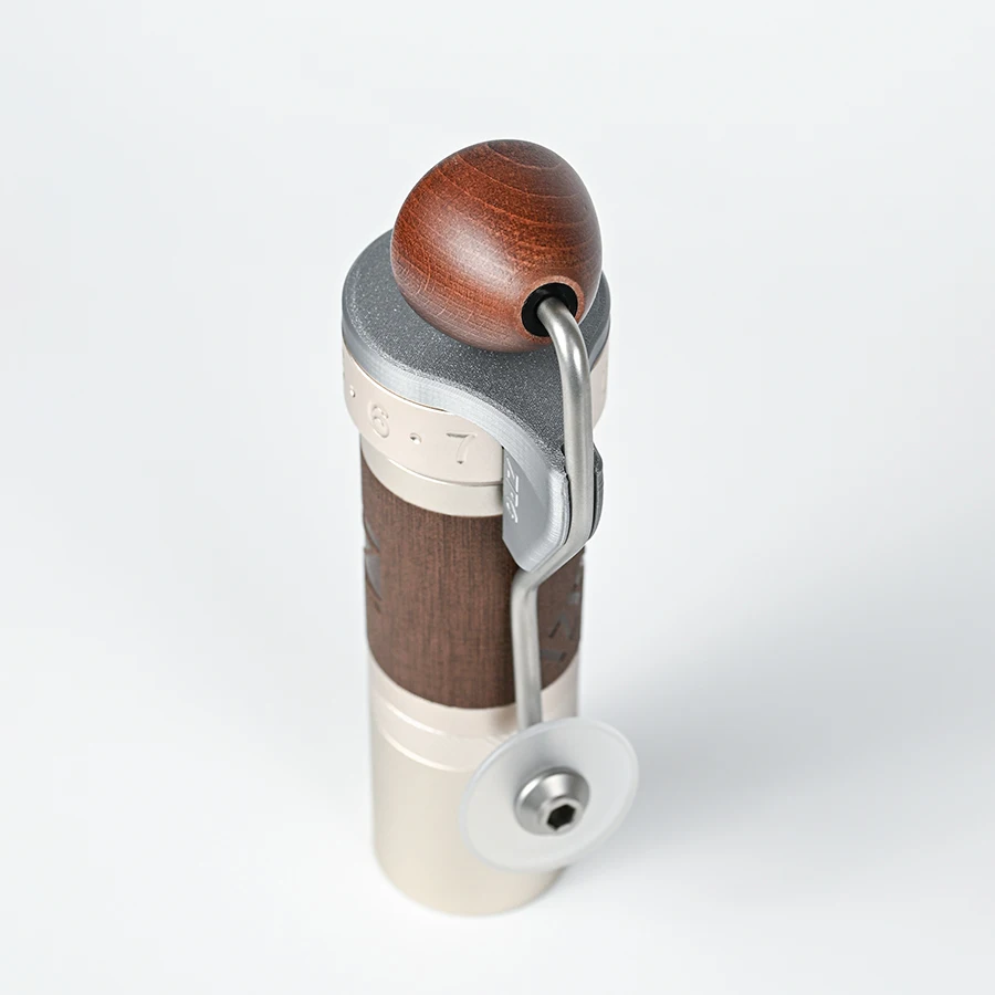 Auf Lagerbier 1Zpresso ZP6 Manuelle Kaffeemühle Staub Abdeckung Tragbare Kaffeemühle Deckel Kurbel Mühle Joystick Barista Zubehör