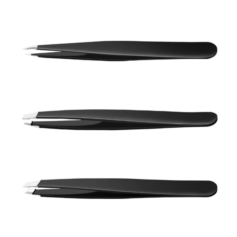 3 In 1 Roestvrijstalen Pincet Punt En Gebogen Vorm Reparatie Tools Tang Precisie Solderen Pincet Set