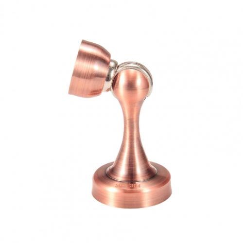 Magnetische Deur Stopt Rvs Deurstopper Verborgen Deur Houders Catch Floor Nail Huis Deurstoppers Deurstopper Hardware: Red Bronze