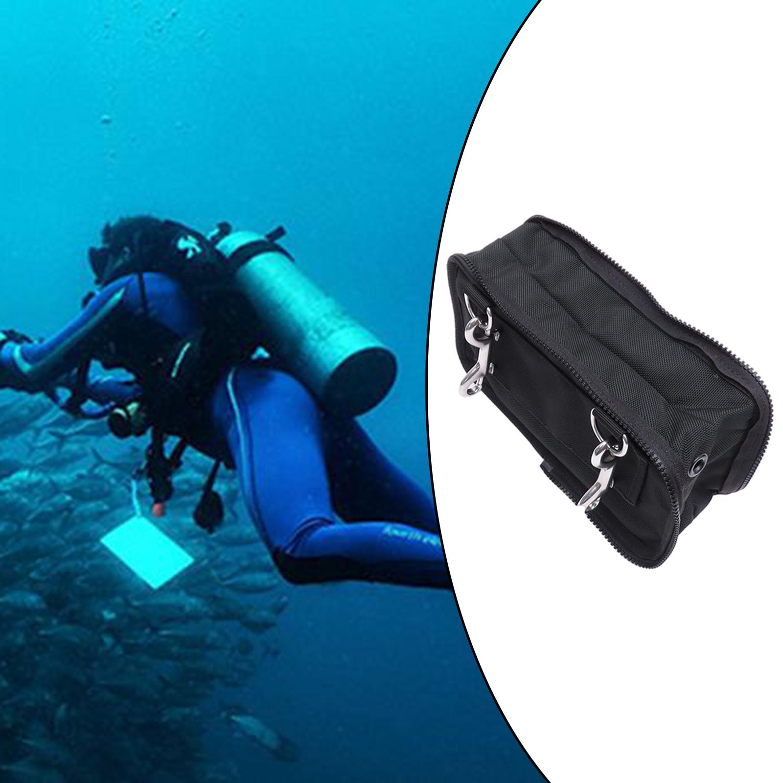 Portable Scuba Diving Storage Bag Backpack Nylon Dive Pocket &amp; D Ring Gear BCD Equipment Snorkelling Pouch Supplies