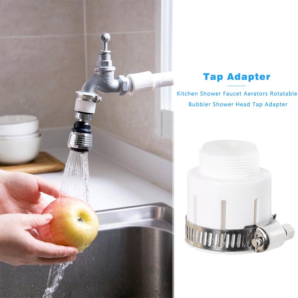 Cocina ducha aireadores para grifos giratorio Bubbler cabeza de ducha fuerte, duradero ajustable 360 rotar Tap adaptador para la cocina de casa