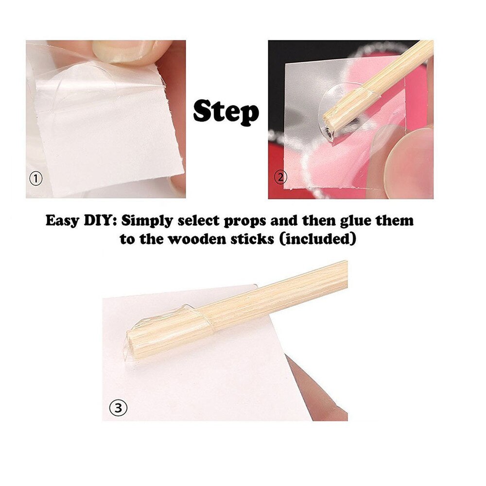 20pcs Photo Booth Props for Kids Children Birthday Party